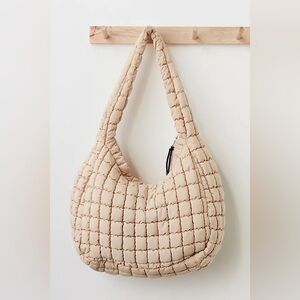 Free People Quilted Carryall Bag